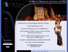 Tablet Screenshot of bellydancetoo.com